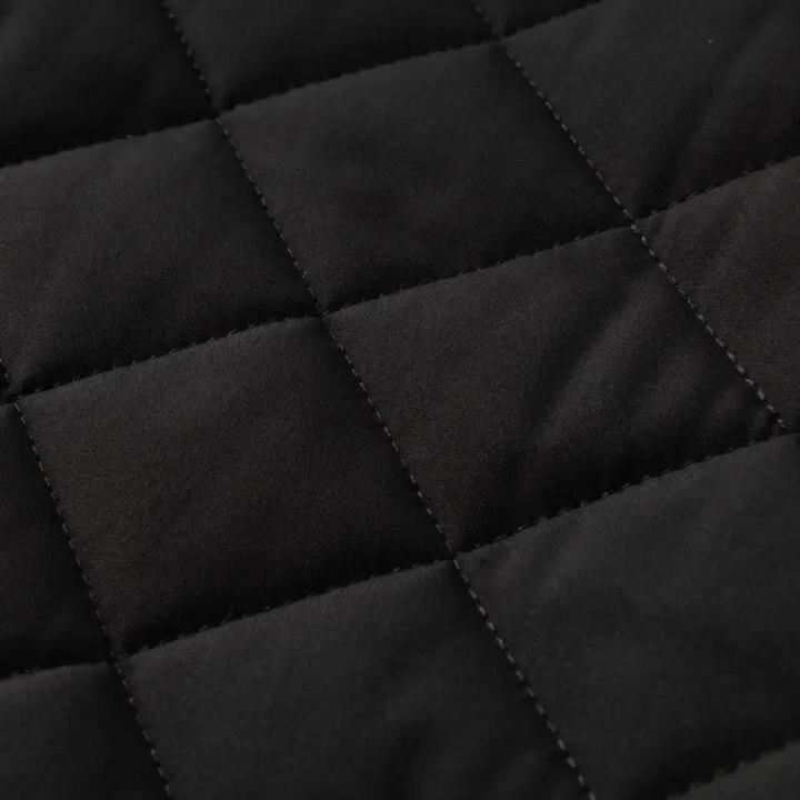 MEN’S FLEECE-LINED QUILTED JACKET