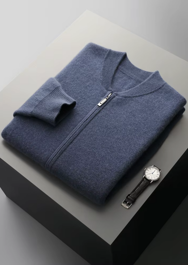 Men’s Wool V-Neck Cardigan