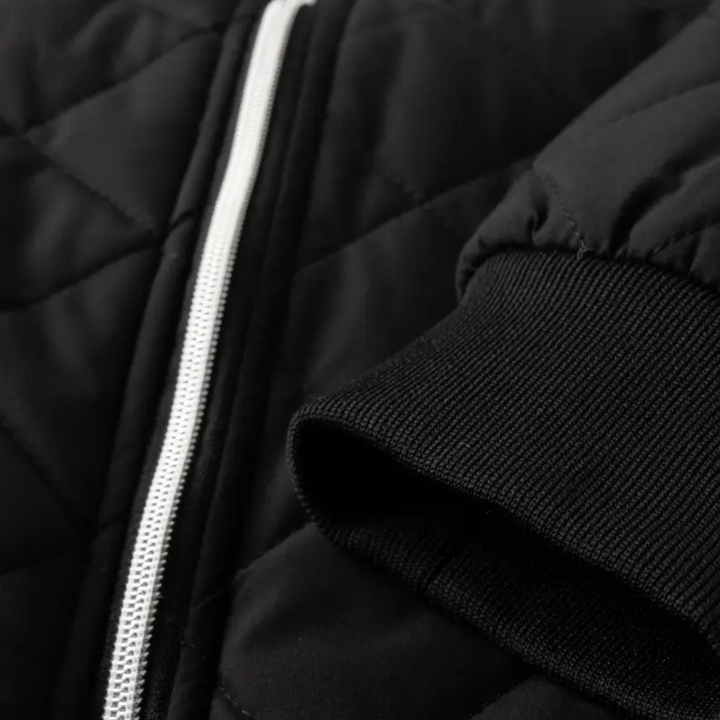 MEN’S FLEECE-LINED QUILTED JACKET