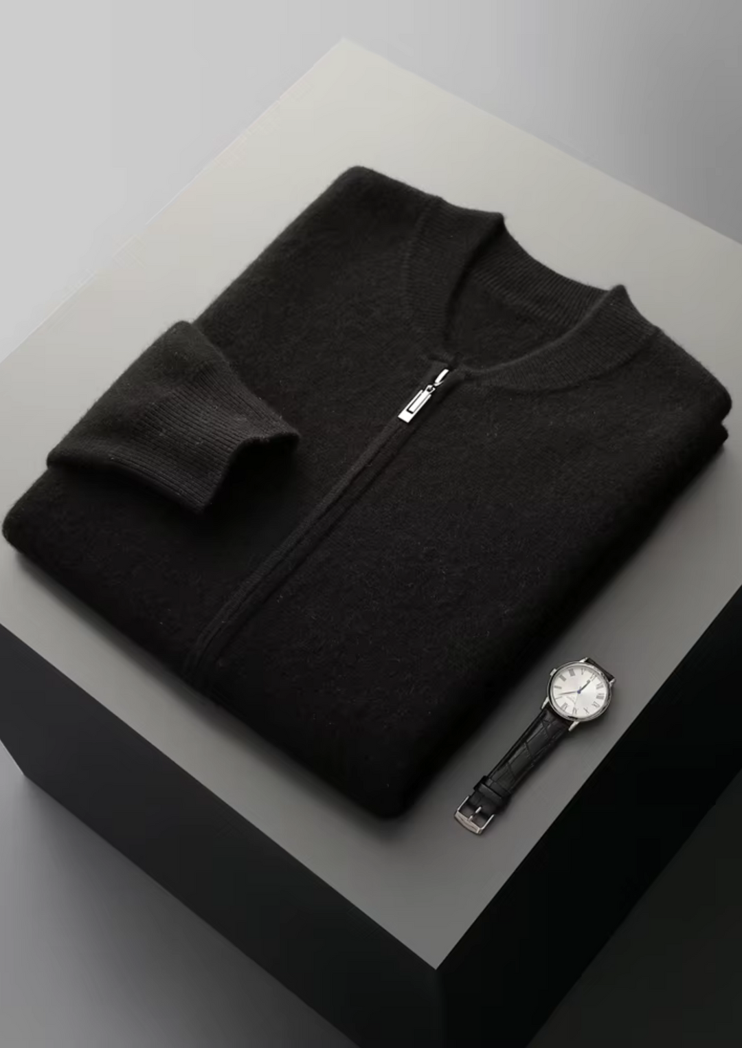 Men’s Wool V-Neck Cardigan