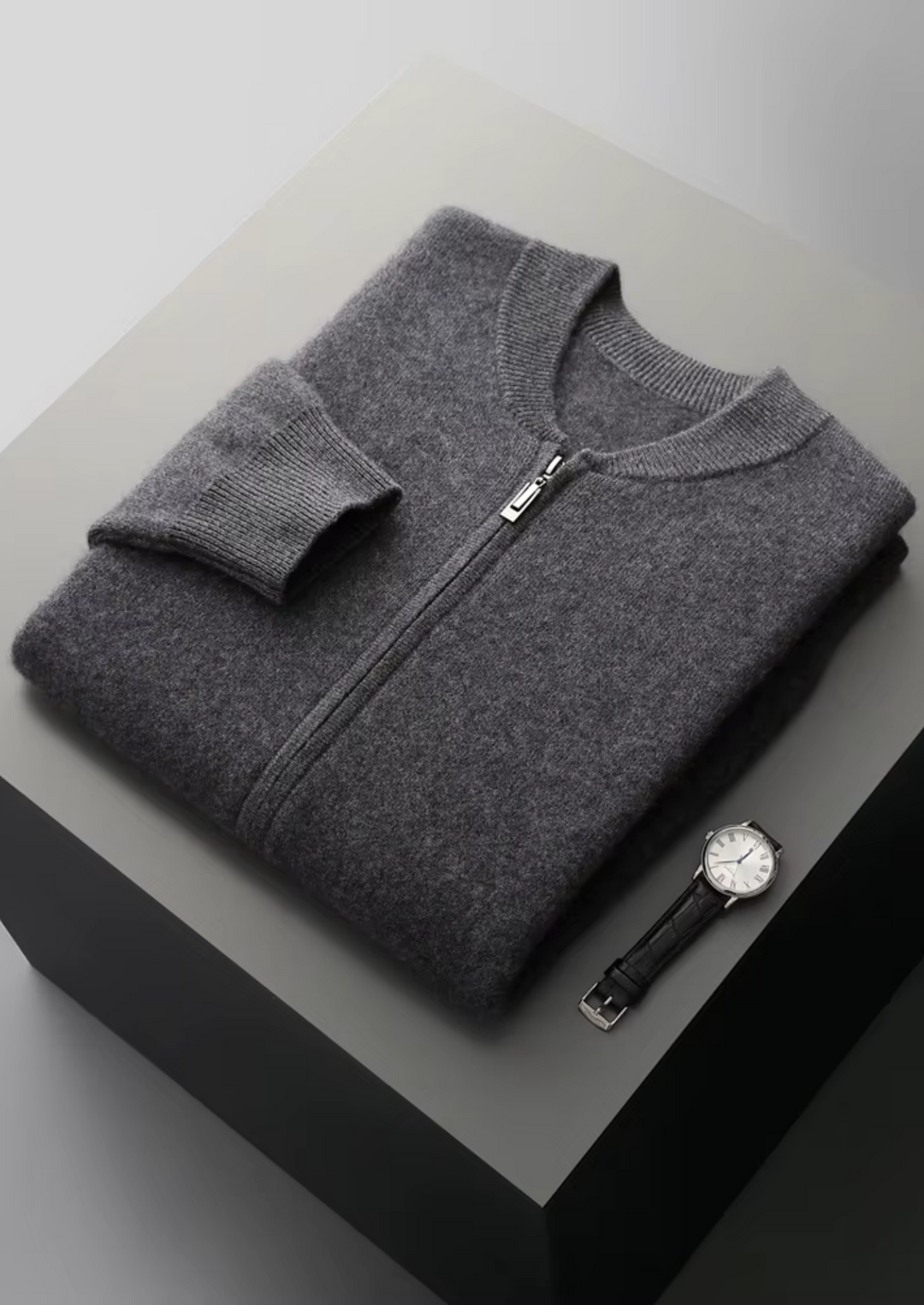 Men’s Wool V-Neck Cardigan