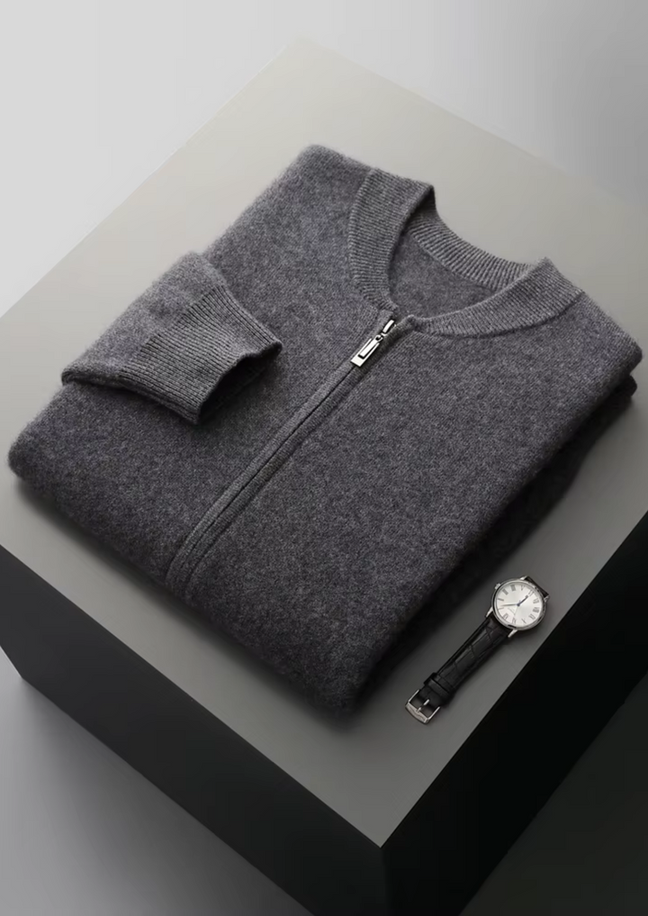 Men’s Wool V-Neck Cardigan