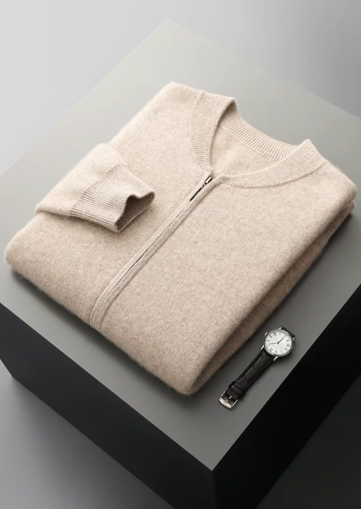 Men’s Wool V-Neck Cardigan