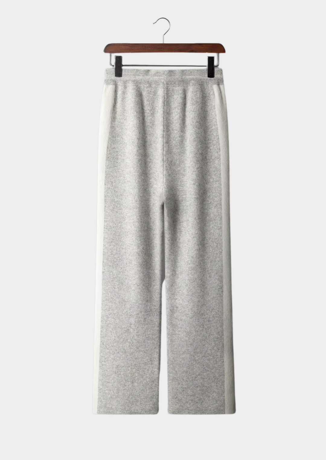 Men’s Knit Wide-Leg Trousers