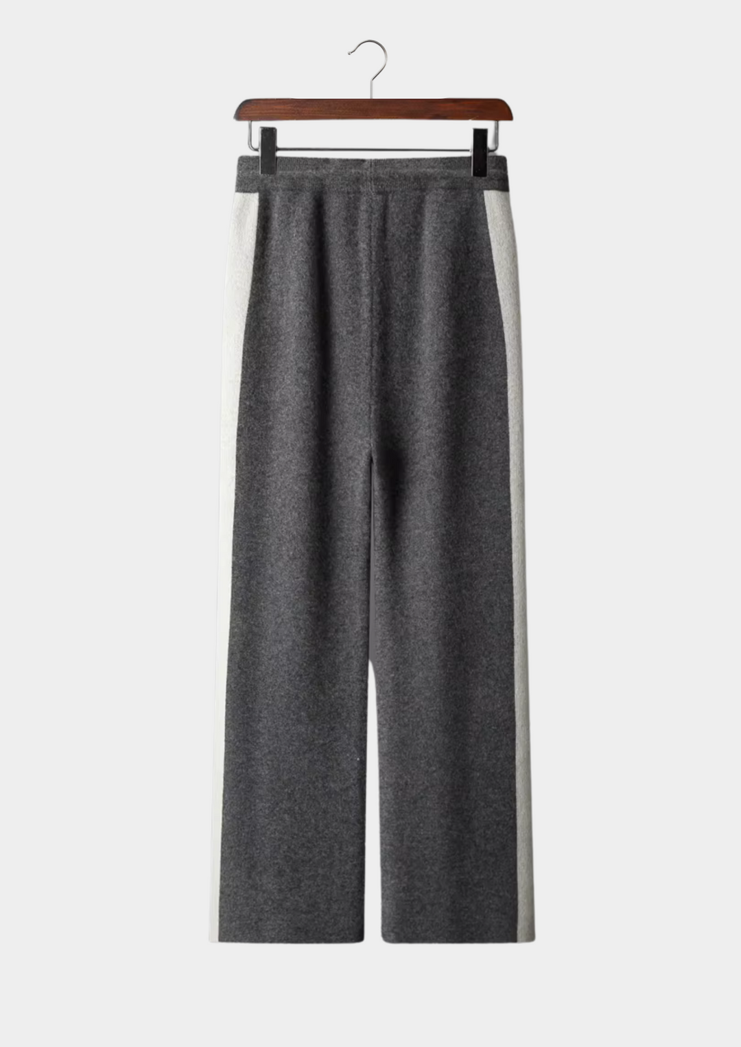 Men’s Knit Wide-Leg Trousers