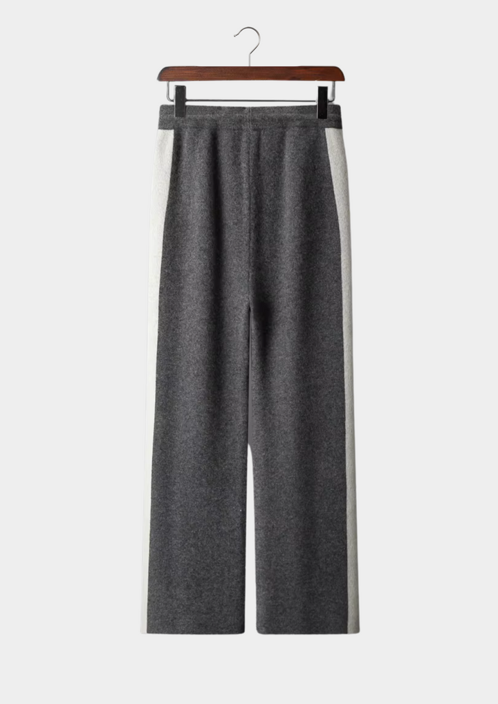 Men’s Knit Wide-Leg Trousers