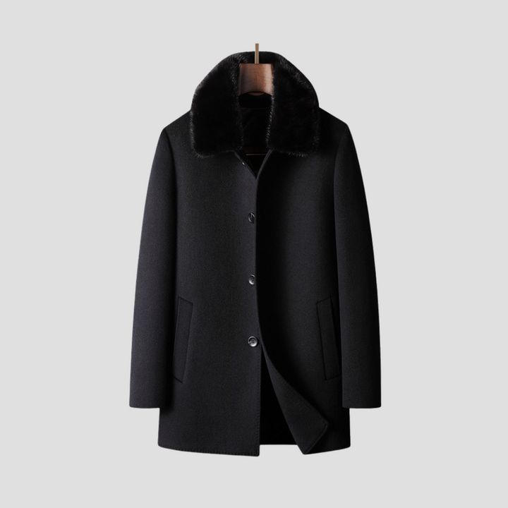 MEN’S WOOL OVERCOAT