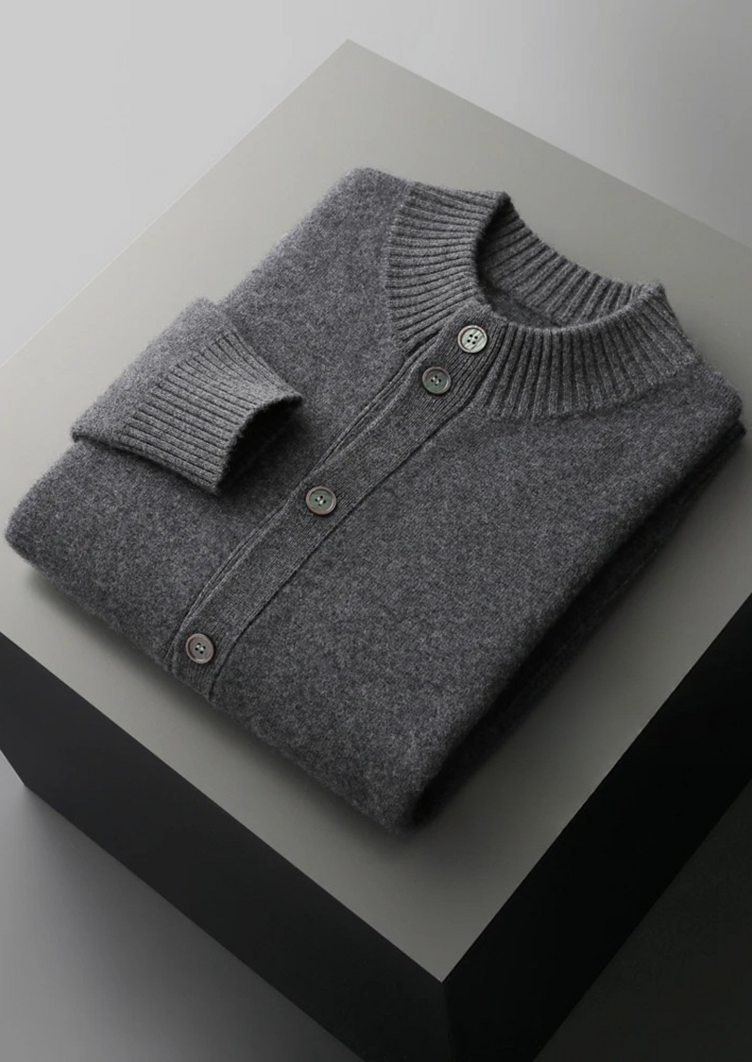 Men’s Knit Button Cardigan