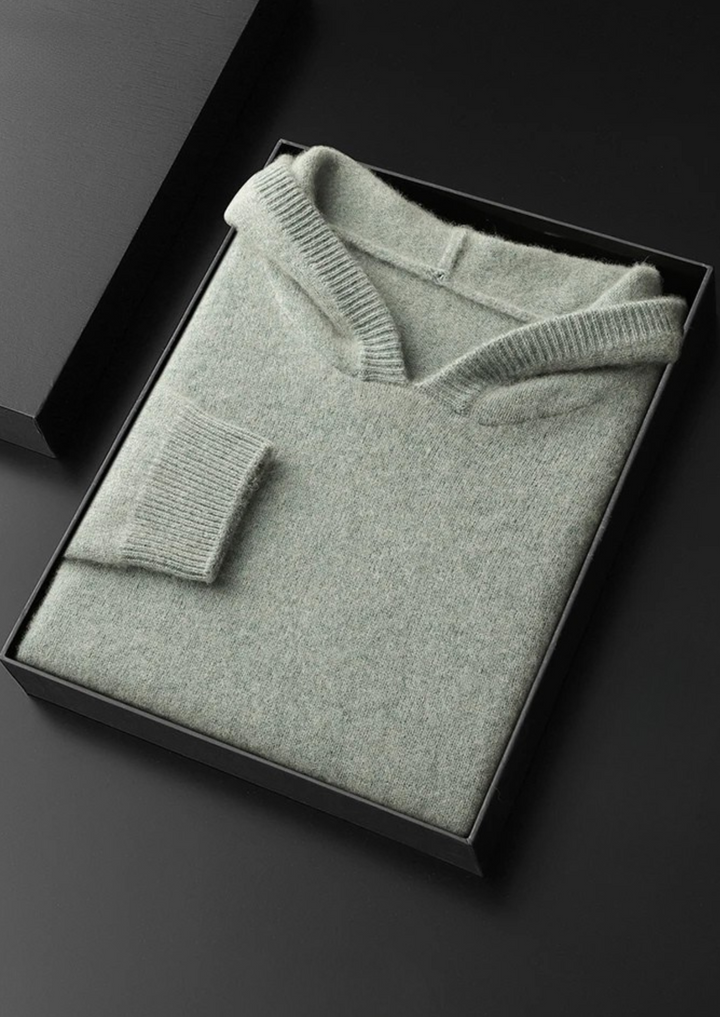 Men’s Knit Pullover Hoodie