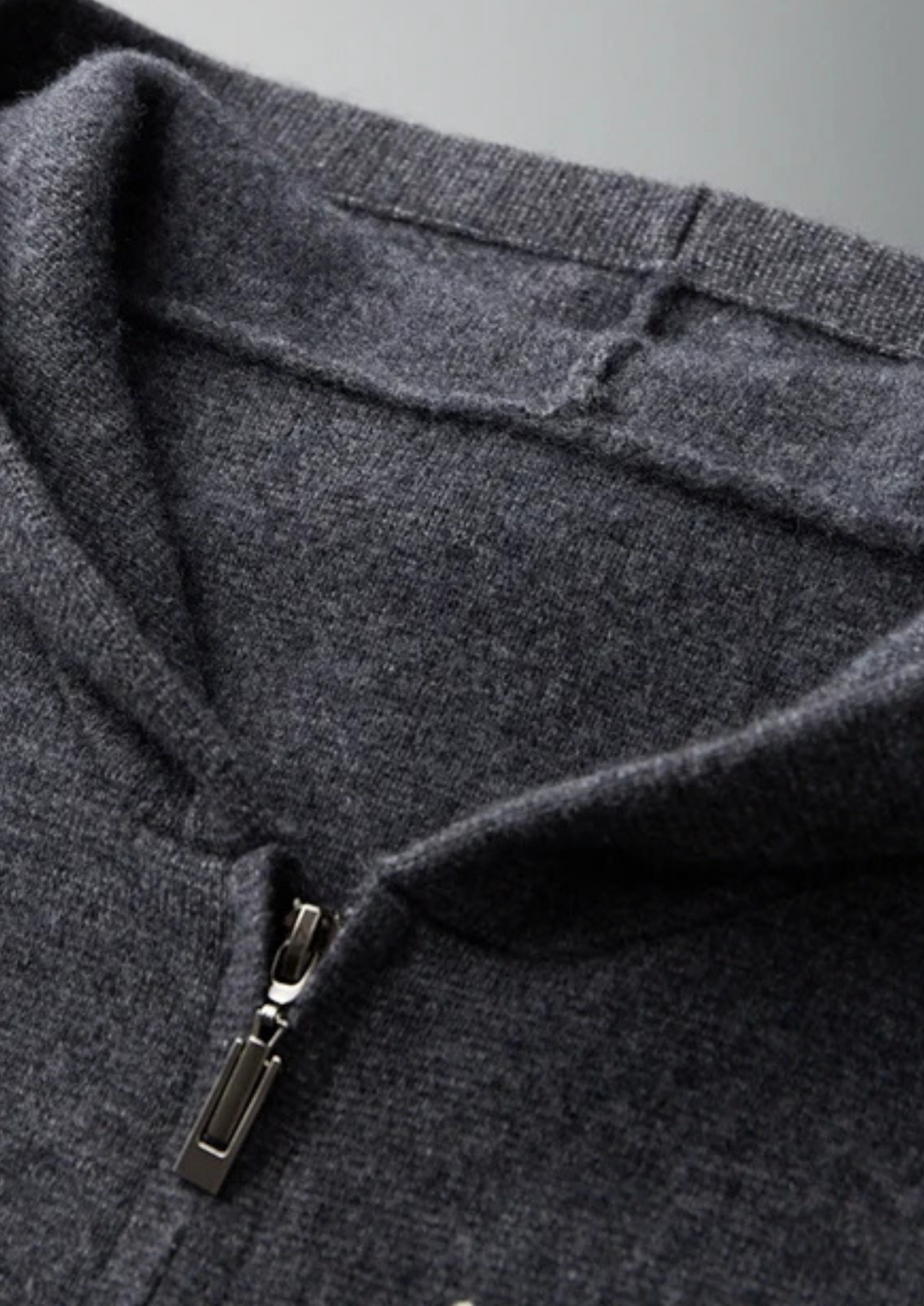 Men’s Knit Zipper Hoodie