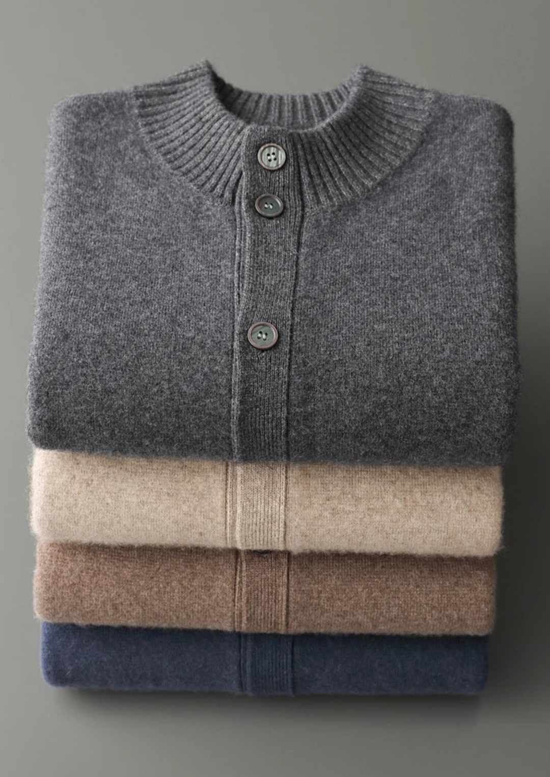 Men’s Knit Button Cardigan