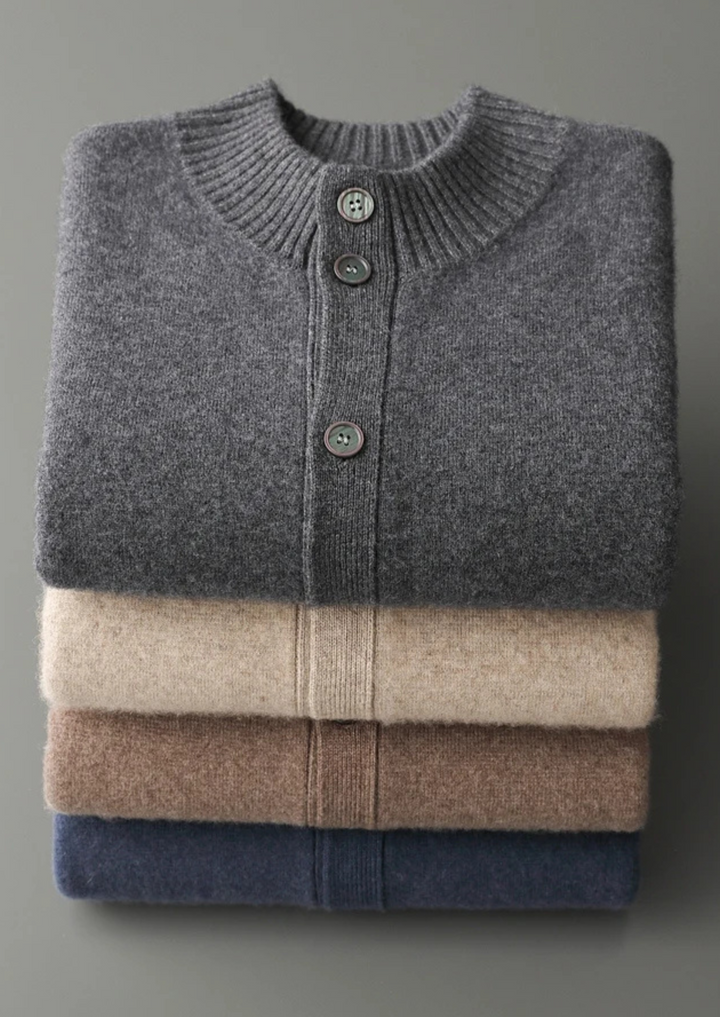 Men’s Knit Button Cardigan
