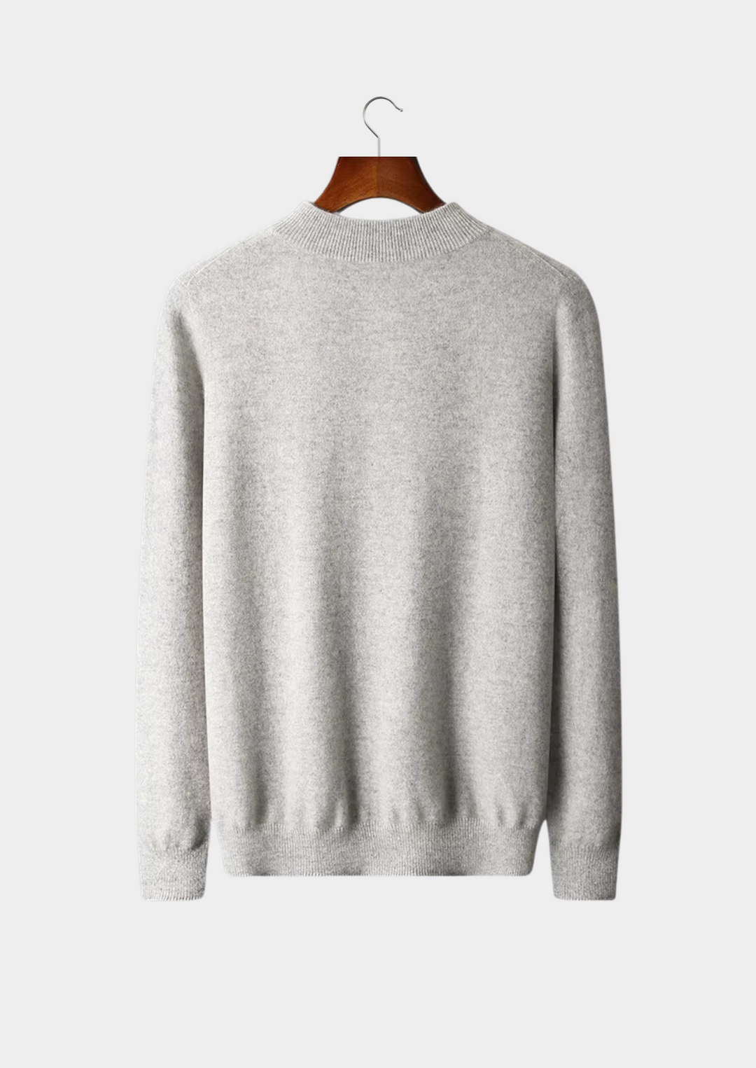 Men’s Merino Wool Mockneck Sweater