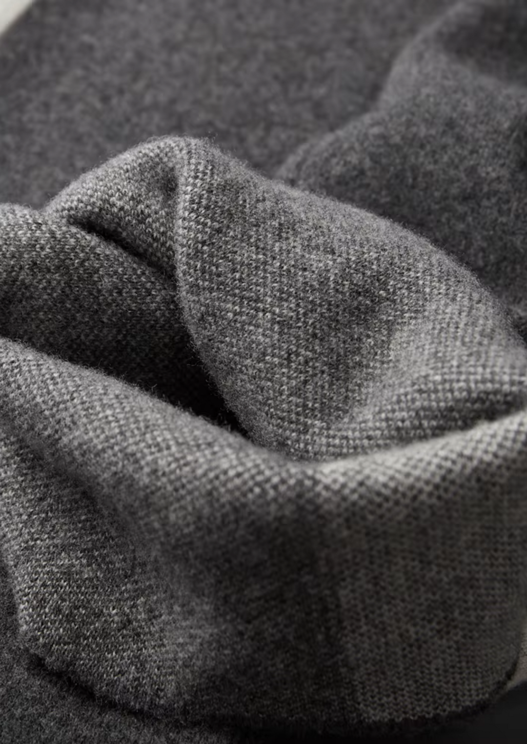 Men’s Knit Wide-Leg Trousers