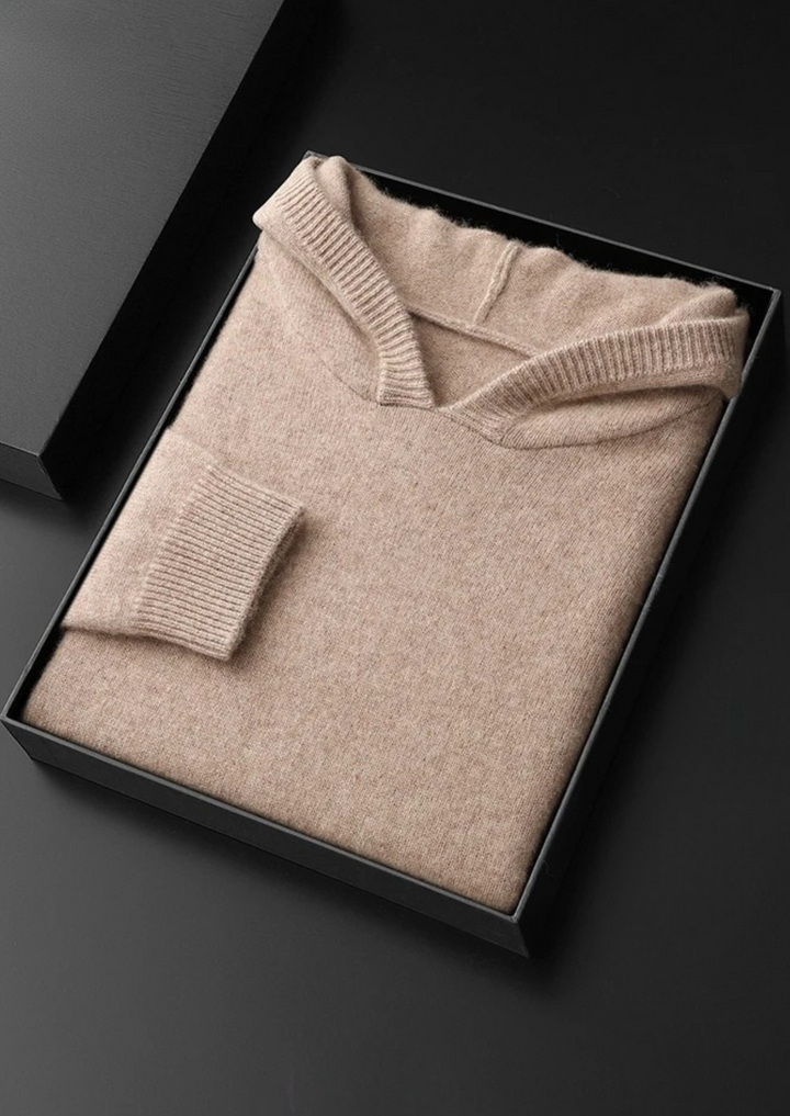 Men’s Knit Pullover Hoodie