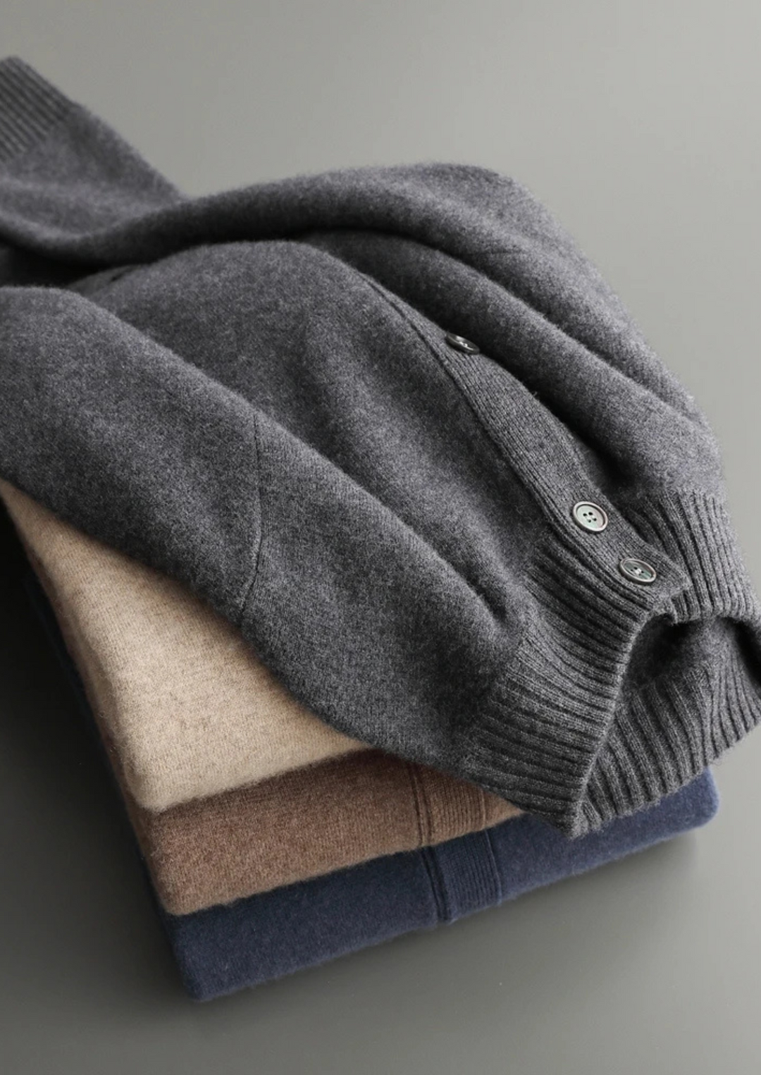 Men’s Knit Button Cardigan