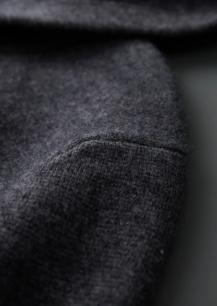 Men’s Knit Zipper Hoodie