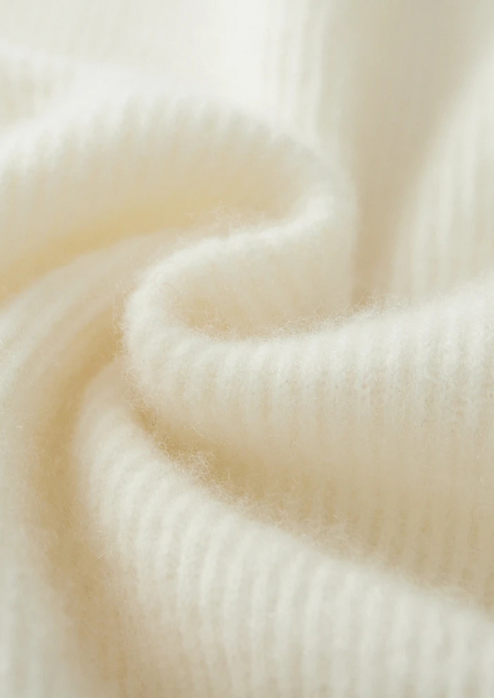 Men’s Wool Ribbed Zip Cardigan
