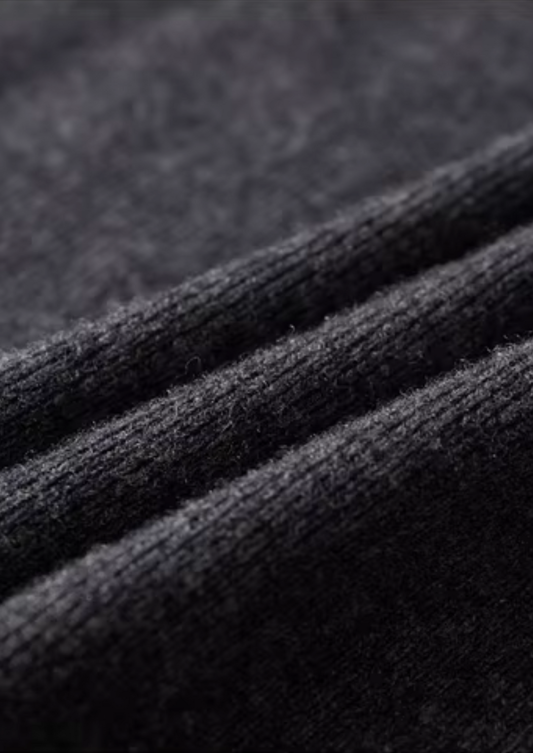 Men’s Wool Ribbed Polo Cardigan