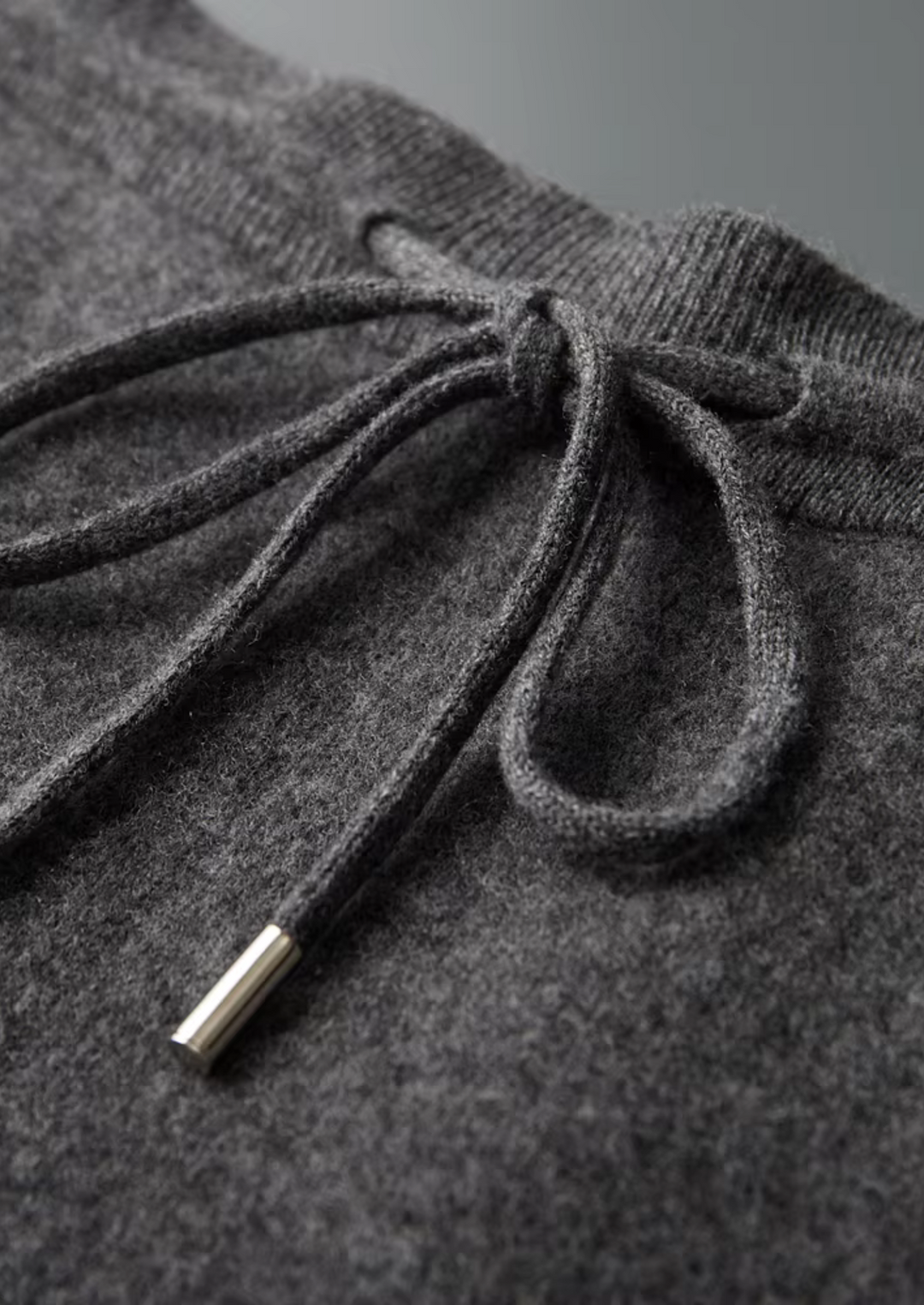 Men’s Knit Wide-Leg Trousers