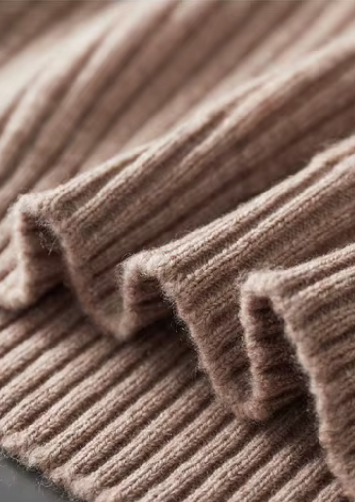 Men’s Wool Ribbed Henley Sweater
