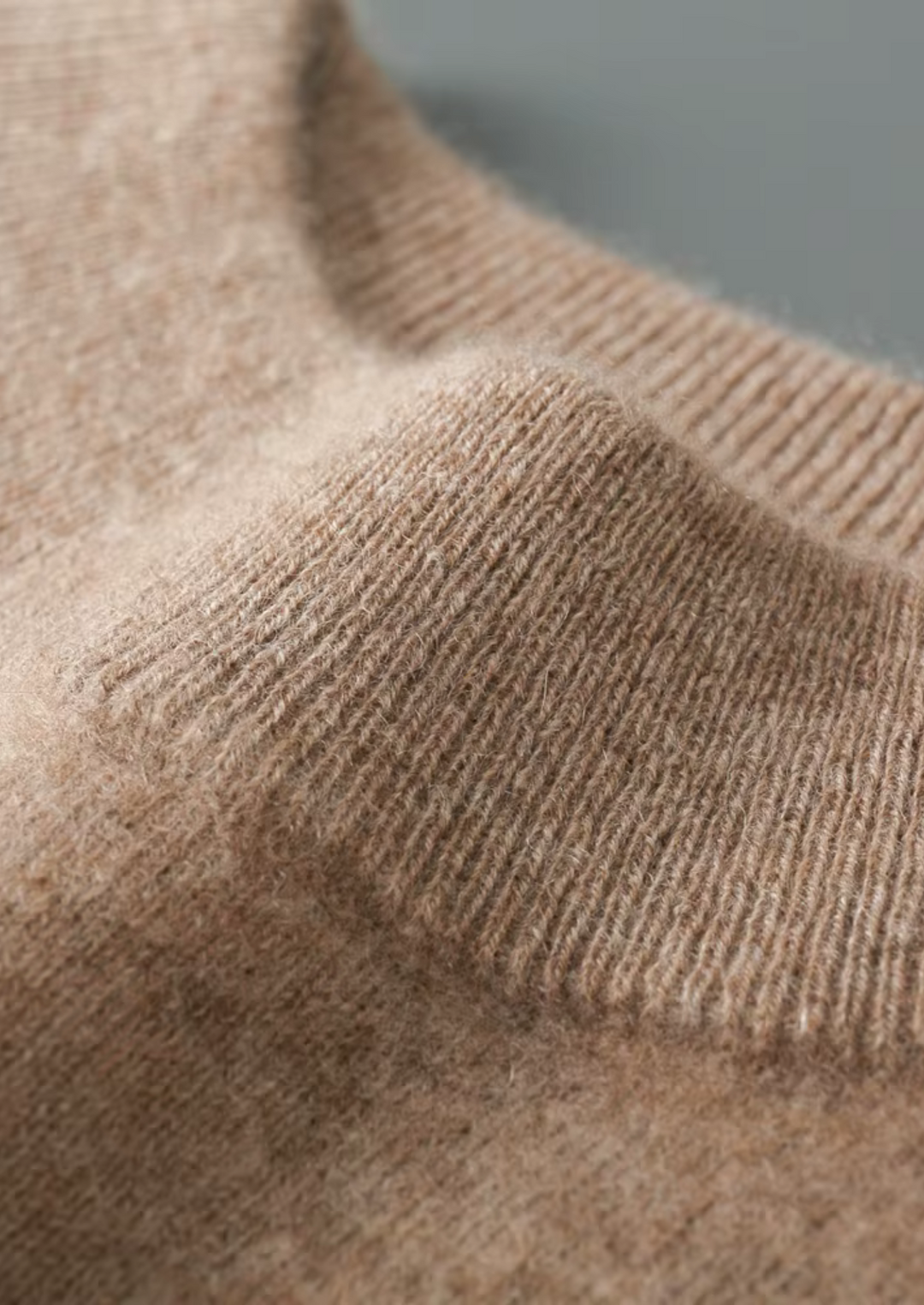 Men’s Merino Wool Mockneck Sweater