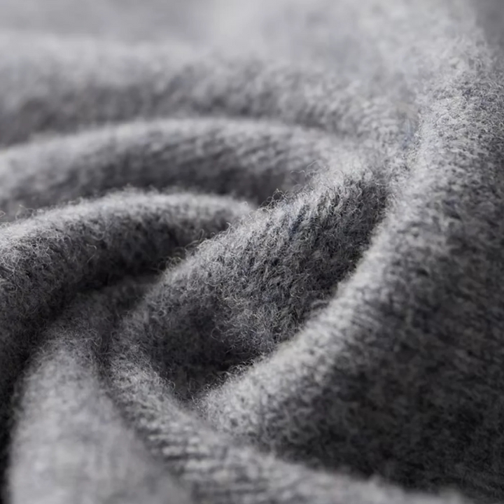 Men’s Two Tone Merino Wool Zip Cardigan