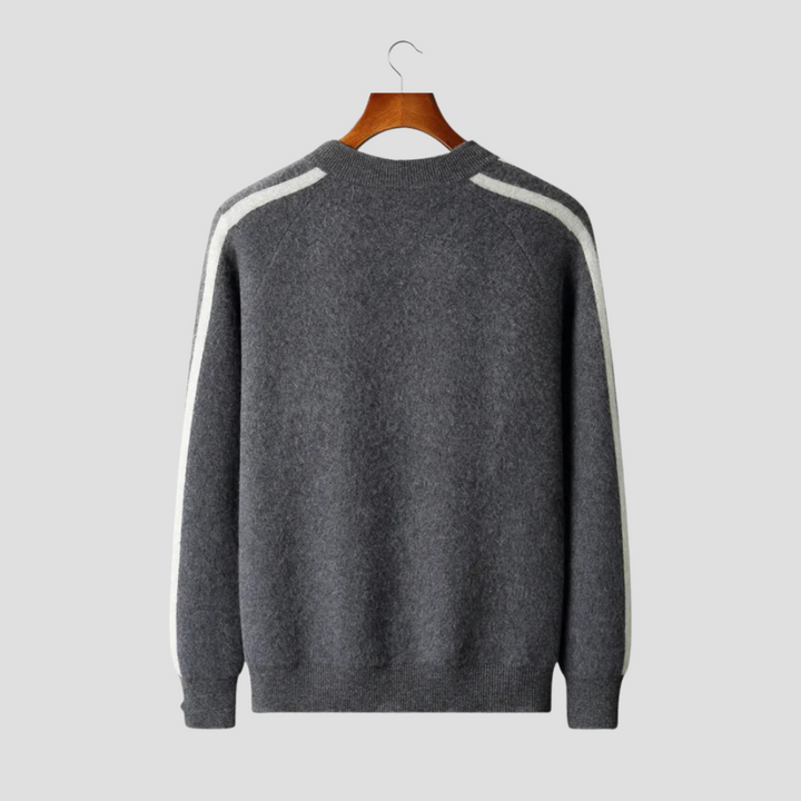 Men’s Merino Wool Blend Knit Cardigan