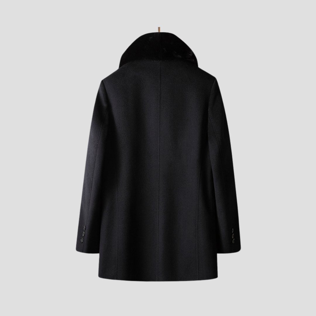 MEN’S WOOL OVERCOAT