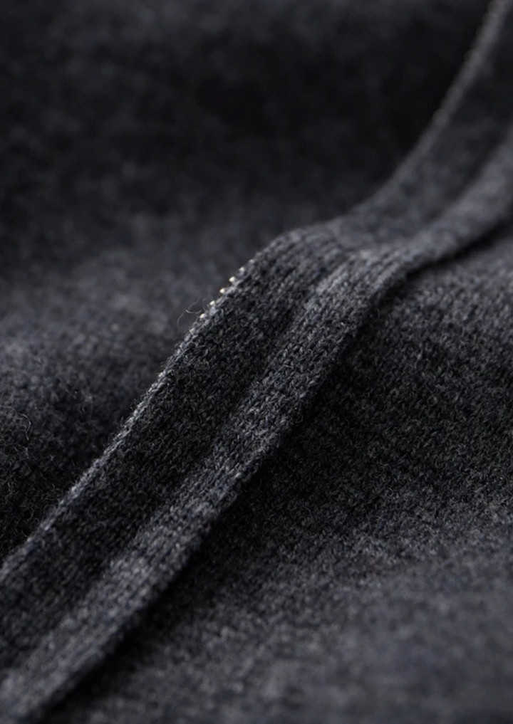 Men’s Knit Zipper Hoodie