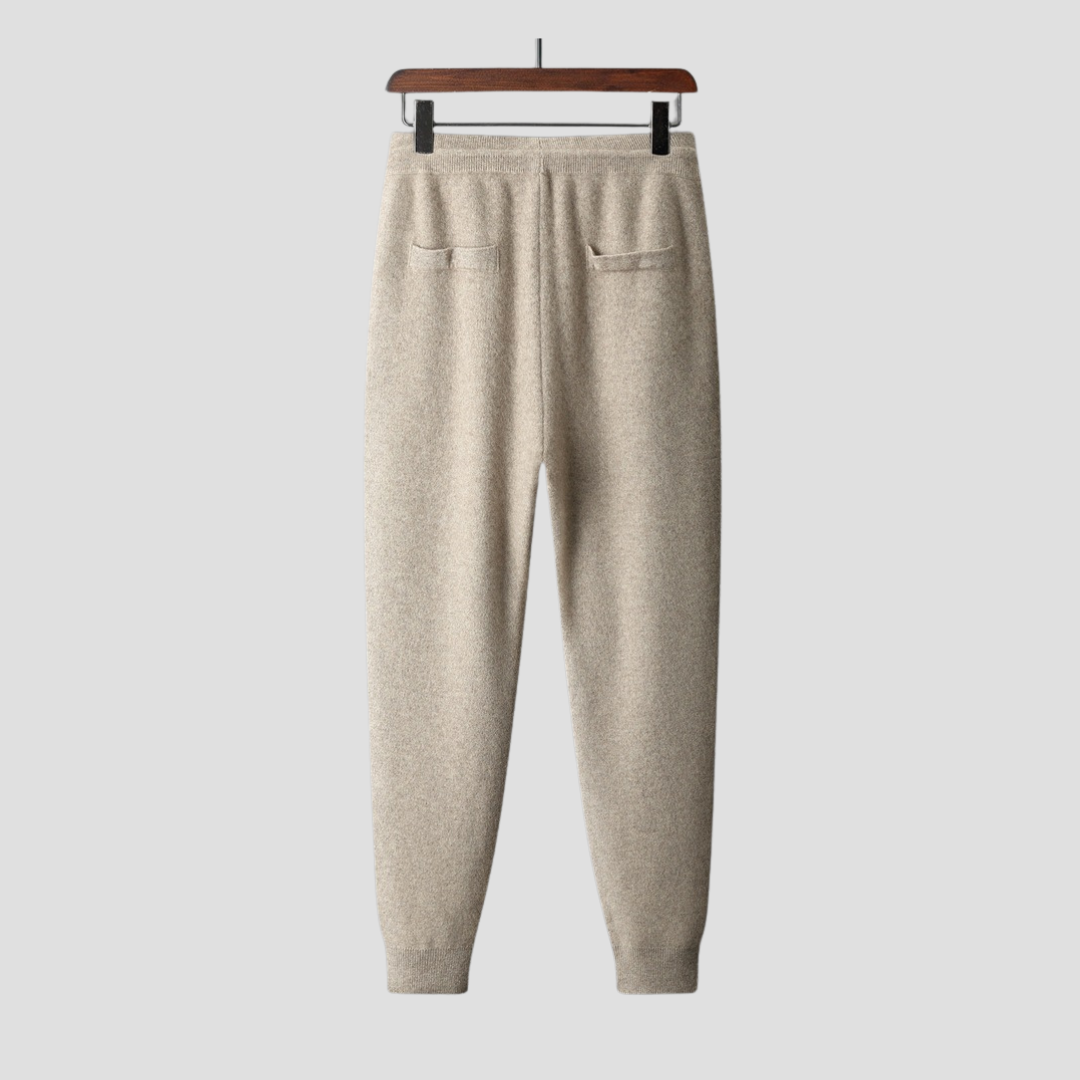 MEN’S WOOL KNIT SWEATPANTS