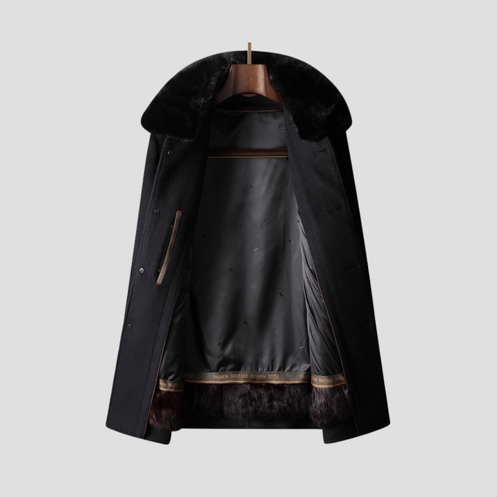 MEN’S WOOL OVERCOAT
