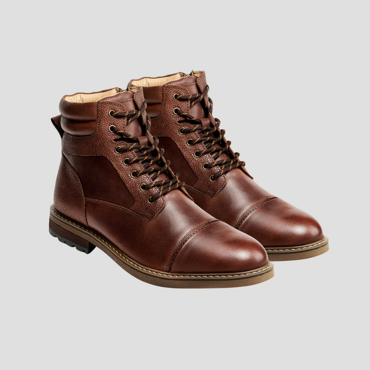 MEN’S LACE-UP ANKLE BOOTS
