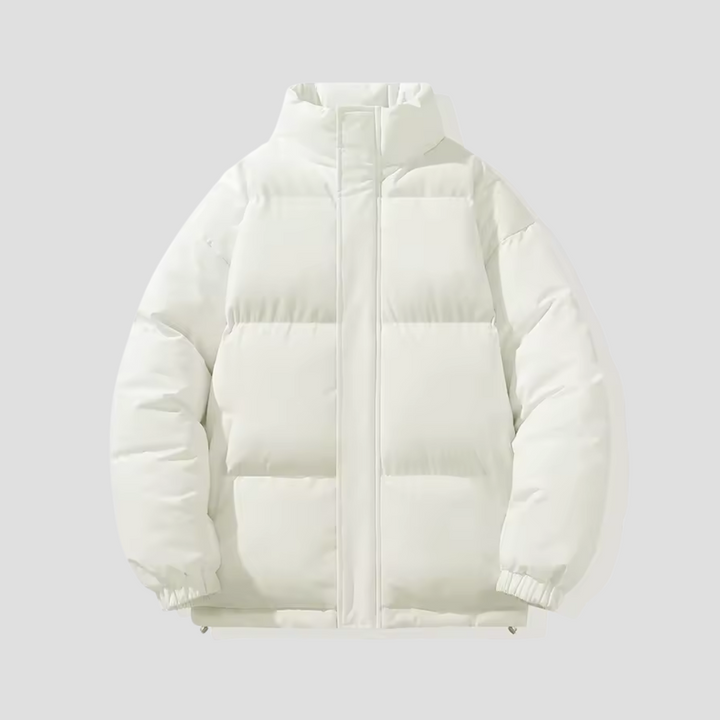 MEN’S HIGH COLLAR PUFFER JACKET
