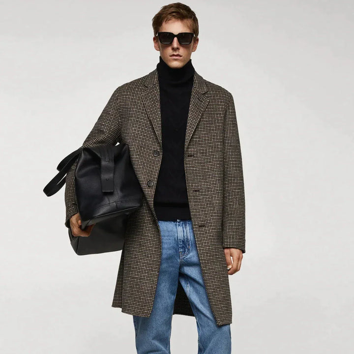 Men’s Long Button Coat