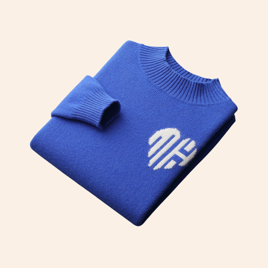 Men’s Knit Heart Sweater