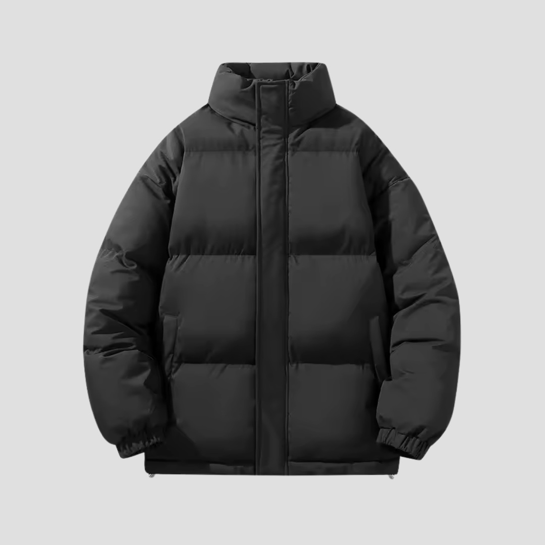 MEN’S HIGH COLLAR PUFFER JACKET