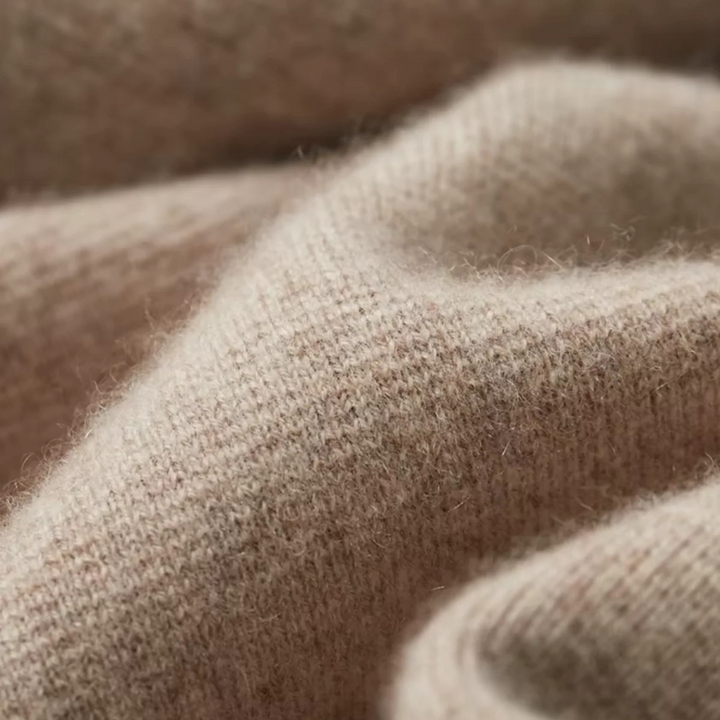 Men’s Pure Wool Zip Knit Cardigan