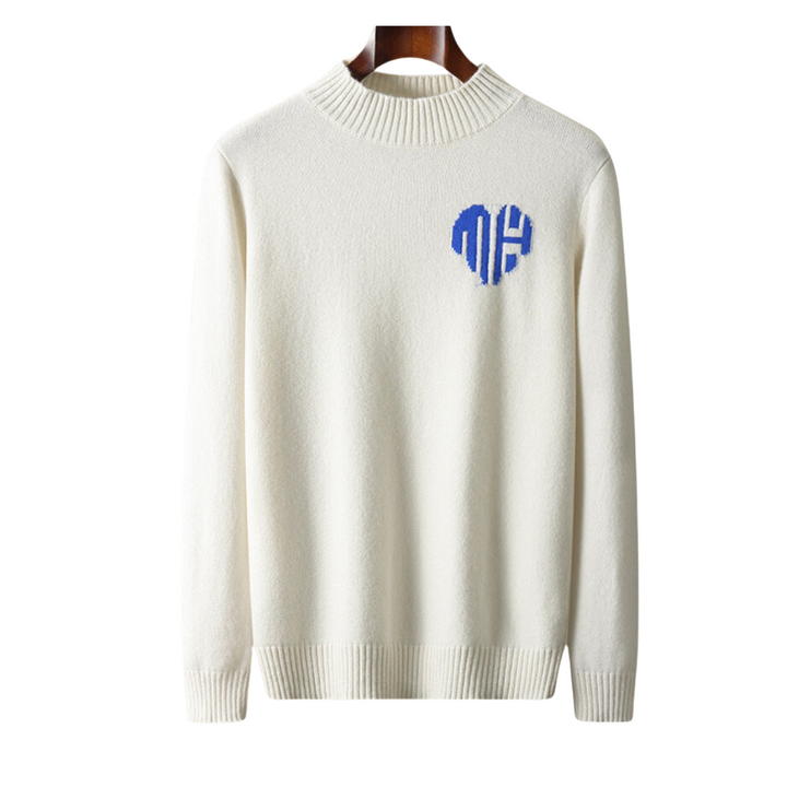 Men’s Knit Heart Sweater
