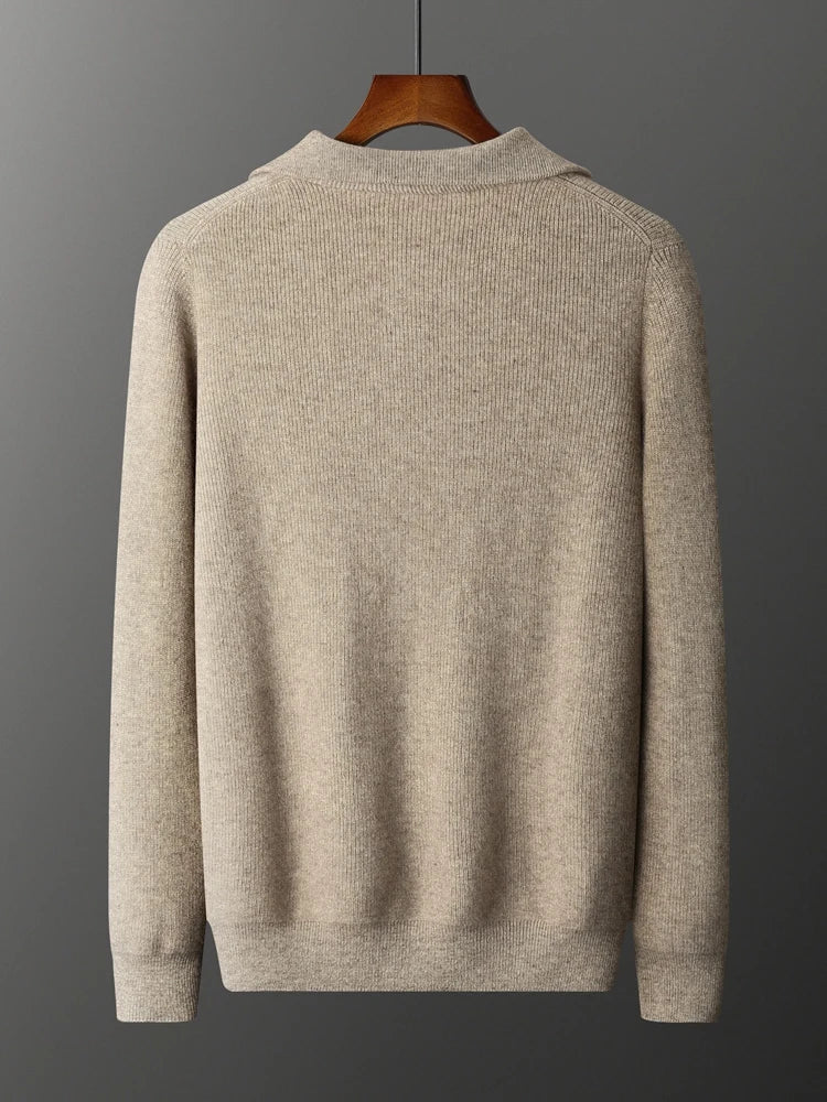 Men’s Knit Half-Zip Sweater