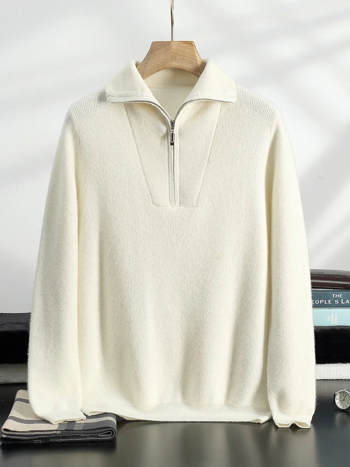 Men’s Knit Half-Zip Sweater