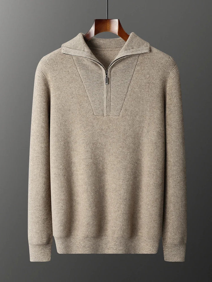 Men’s Knit Half-Zip Sweater