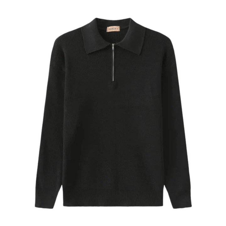 Men’s Half Zip Knit Sweater