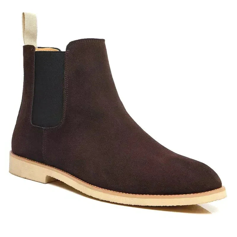Men’s Suede Chelsea Boots
