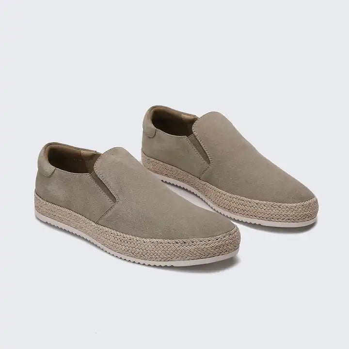 Men’s Suede Slip-On Shoes