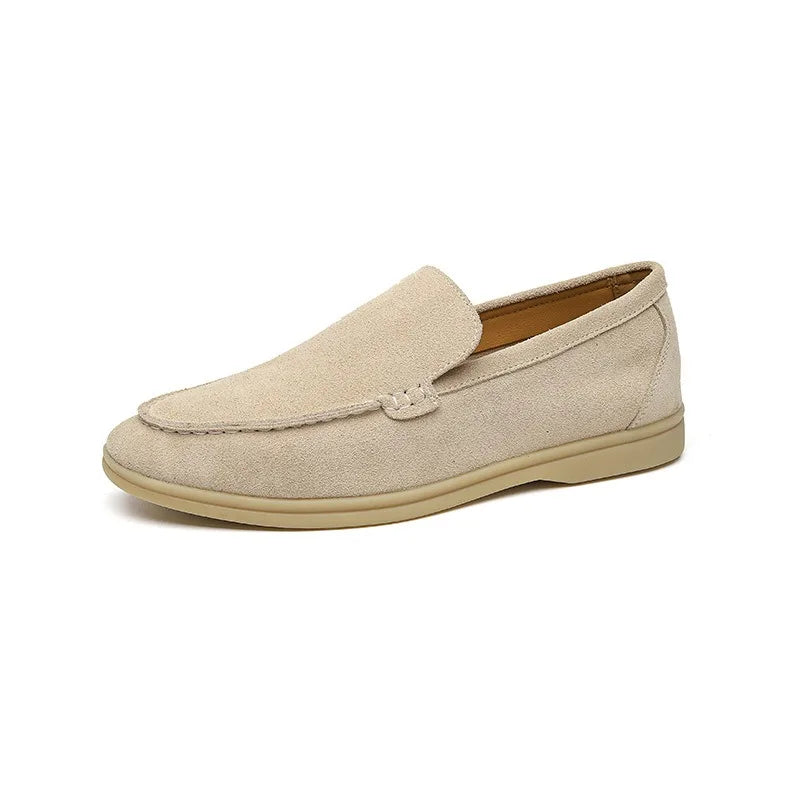 Men’s Suede Slip-On Loafers