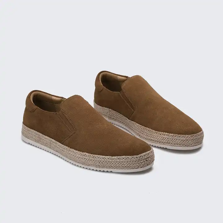 Men’s Suede Slip-On Shoes