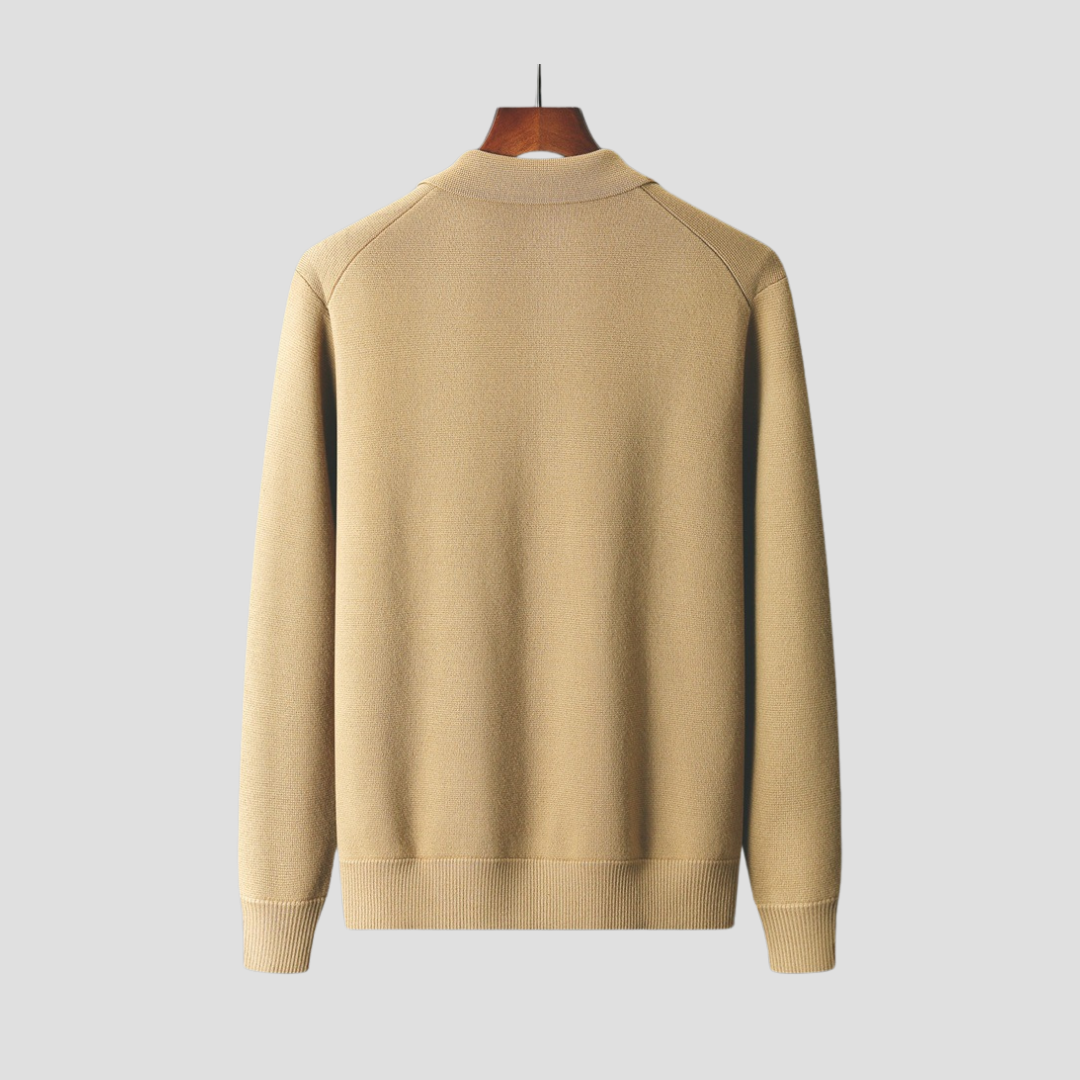 Men’s Wool Blend Knit Cardigan