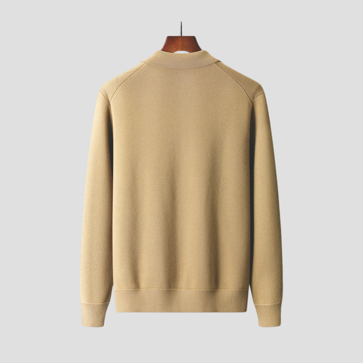 Men’s Wool Blend Knit Cardigan