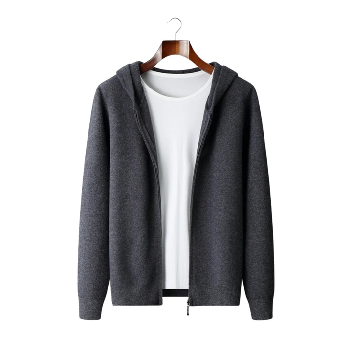 Men’s Knit Zipper Hoodie